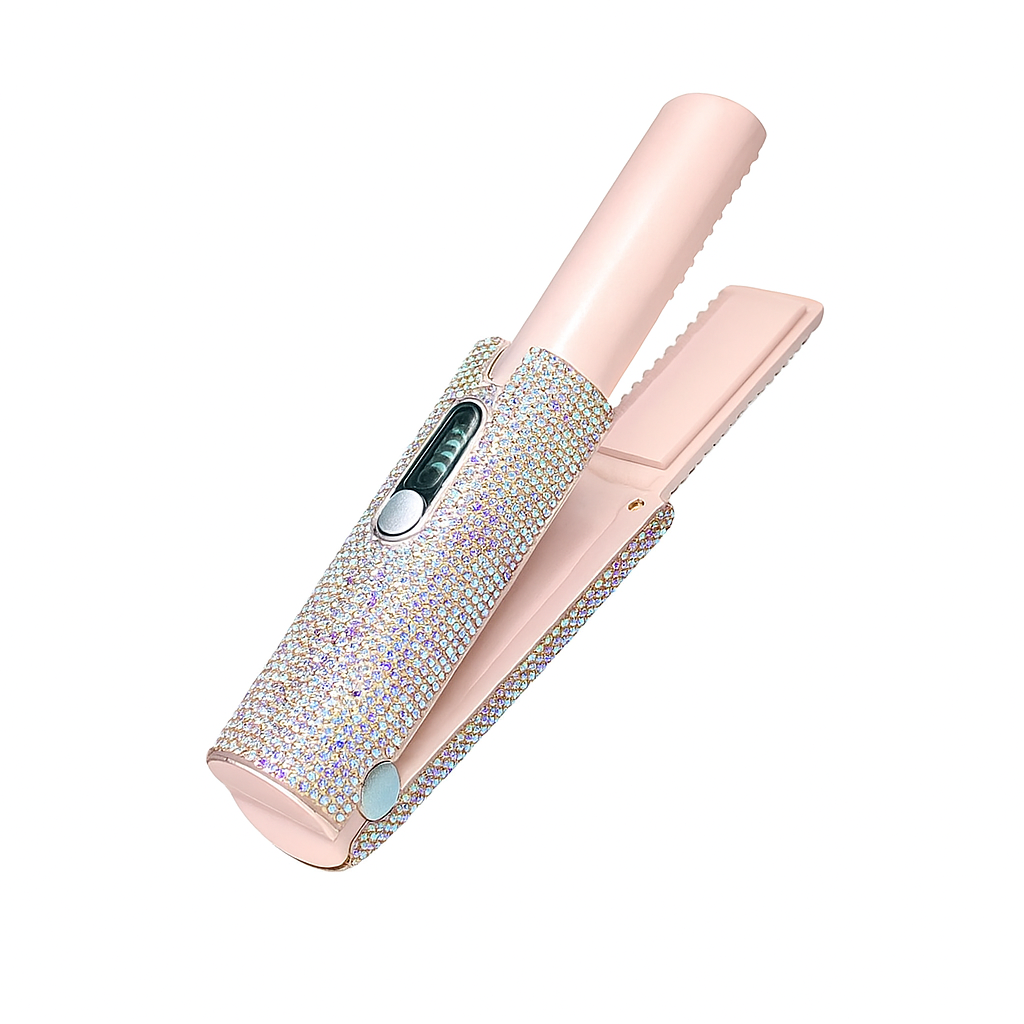 BrilloBelleza - Mini Plancha De Pelo Inalámbrica